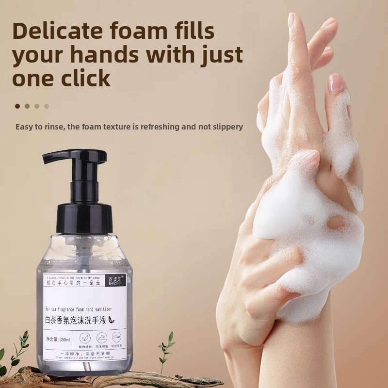 Witte thee schuimhanddesinfect - Home Fragrance Units recensie en prijs