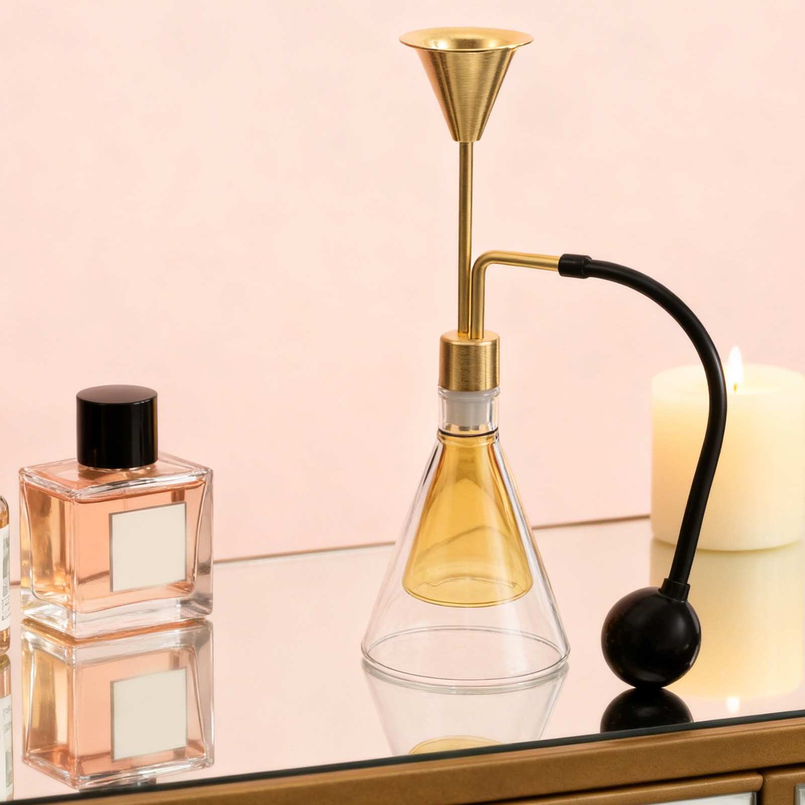 Dubbelwandige glazen fles voor - Home Fragrance Oil Diffuser recensie en prijs