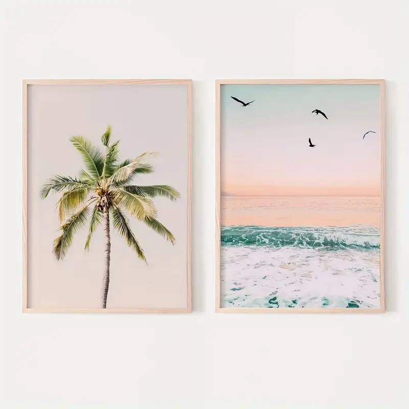 Tropische pastel strand canvas - Home Fragrance Ocean Breeze recensie en prijs