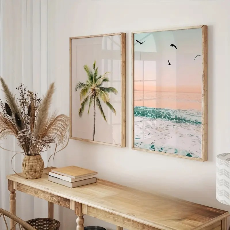 Tropische pastel strand canvas - Home Fragrance Ocean Breeze recensie en prijs